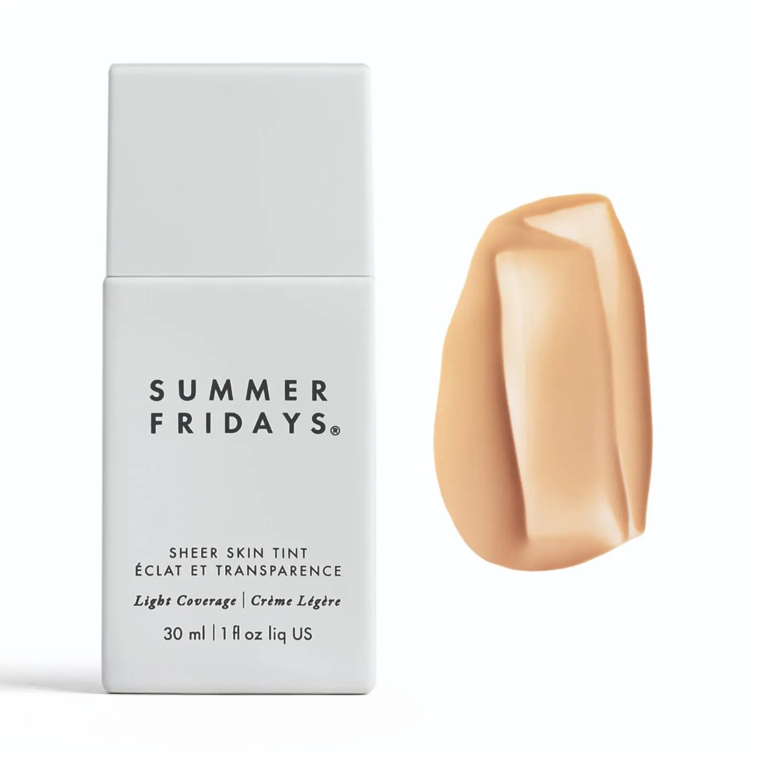 Summer Fridays Sheer Skin Tint - Skin Tint with Hyaluronic Acid - Helps Diminish Uneven Skin Tone - Sheer to Light Coverage - Shade 2 - Light with Cool Undertones (1 Fl Oz) Summer Fridays uk supplements