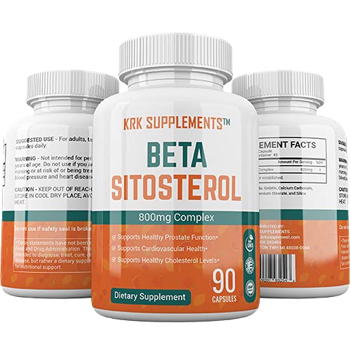 KRK SUPPLEMENTS Bundle Combo for 3 Total Bottles of Beta Sitosterol 800mg KRK SUPPLEMENTS uk supplements