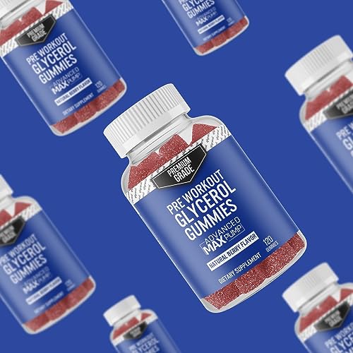 VitaPatch Premium Grade Glycerol Gummies Stim Free Pre Workout - Intense Pump VitaPatch uk supplements