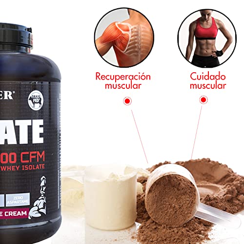 Weider Isolate Whey 100 CFM (2kg) Strawberry Ice Cream Flavour. Protein Powder with 25g Proteins Weider uk supplements