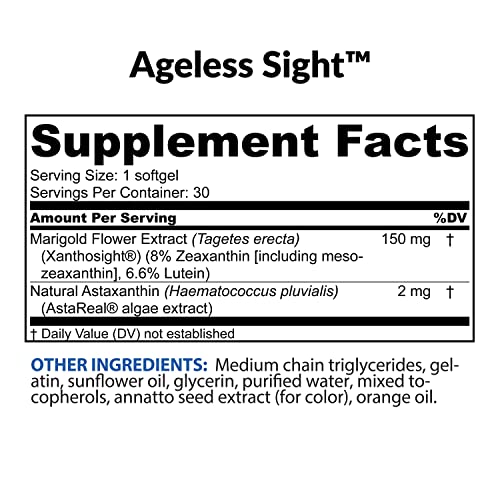 BioTRUST Ageless Sight, Blue Light Protection, Promotes Optimal Eye Health BioTrust uk supplements
