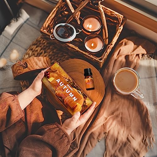 Autumn Fragrance Oil Set, Premium Fall Essential Oils for Diffuser and Candle Making -Cinnamon ARVIDSSON uk supplements