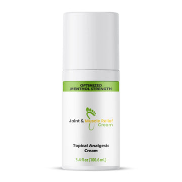 Gout and You Extra Strength Optimized Menthol Joint Discomfort Relief Cream for Joint Flare-Ups, Tendon, Muscle Ache - Fast Acting Joint Discomfort Relieving Rub with 19 Ingredients Gout and You uk supplements