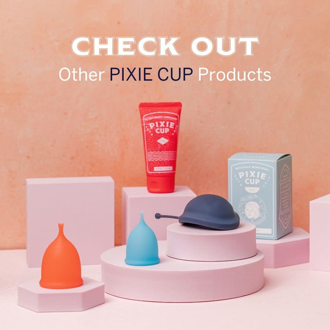 Pixie Menstrual Cup Lube - Make it Easy to Insert Your Period Cups - All Natural Water Based Lubricant Pixie Cup uk supplements
