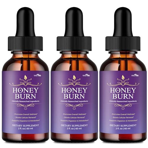 Honey Burn Weight Loss Drops - Official Formula - Premium Quality Honey Drops Boost VIVE MD uk supplements