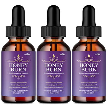 Honey Burn Weight Loss Drops - Official Formula - Premium Quality Honey Drops Boost VIVE MD uk supplements