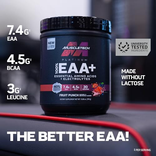 MuscleTech | Platinum 100% EAA+| Essential Amino Acids| Muscle Strength Builder MuscleTech uk supplements