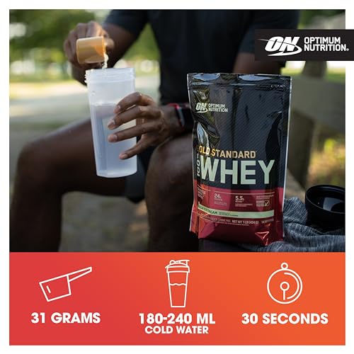 Optimum Nutrition Gold Standard 100% Whey Muscle Building and Recovery Protein Powder Optimum Nutrition uk supplements