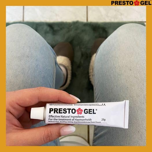 DR. SCHAVIT Presto Gel for Internal and External Hemorrhoids (Piles). A Natural Hemorrhoid Treatment Hemorrhoid Cream. Immediate Relief 25gr DR. SCHAVIT uk supplements