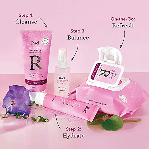 Rael Feminine Spray, Soothing Mist - pH Balance, Intimate Spray for Women, Unscented Rael uk supplements