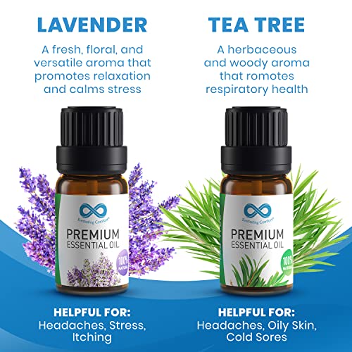 Everlasting Comfort Pure Essential Oils Set - Natural Aromatherapy Essential Oils for Diffuser Everlasting Comfort uk supplements
