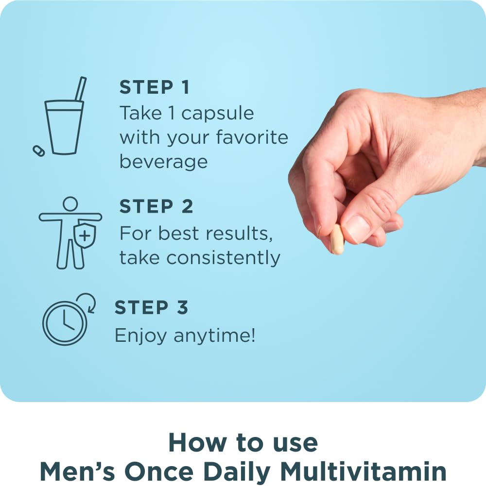 Ancient Nutrition Multivitamin for Men, Ancient Multi Men's Once Daily Vitamin Supplement 30 Ct, Vitamin A, Vitamin B and Vitamin K2, Fenugreek Seed Ancient Nutrition uk supplements