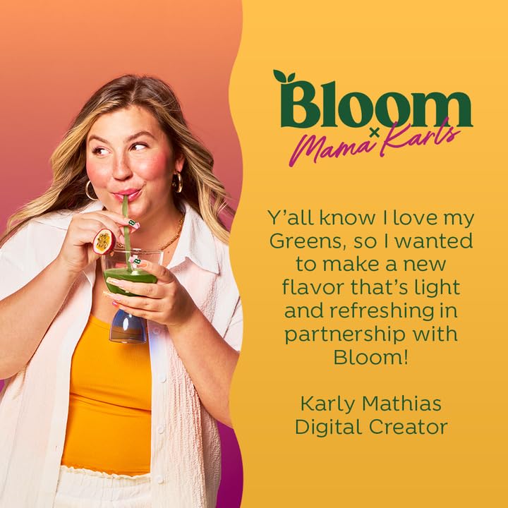 Bloom Nutrition x Mama Karls Super Greens Powder Juice Mix - Probiotics Bloom Nutrition uk supplements