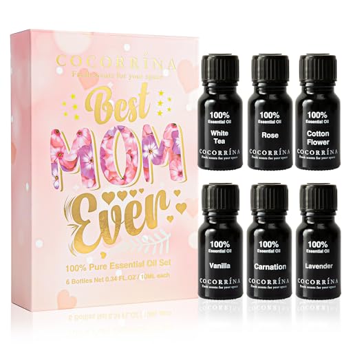 COCORRÍNA Essential Oil Gift Set - 6 Pack / 10ml Pure Essential Oils for Diffusers COCORRÍNA uk supplements