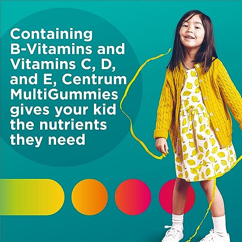 Centrum Kids Multivitamin Gummies, Tropical Punch Flavor Made With Natural Flavors Centrum uk supplements