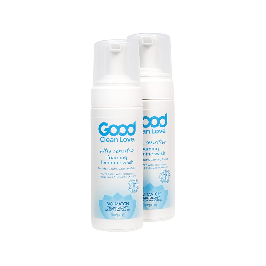Good Clean Love Ultra Sensitive Foaming Feminine Wash, pH-Balanced Vaginal Soap for Women Good Clean Love uk supplements