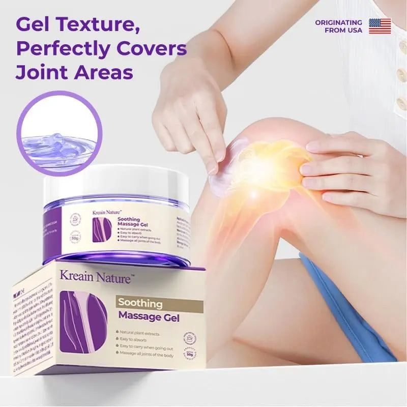 Kreain Nature 2 PCS Joint Gel Purple Soothing Massage Gel Soothes Knees, Lumbar, Neck, Back, Shoulders, Hands, and Feet, 1.76 oz Kreain Nature uk supplements