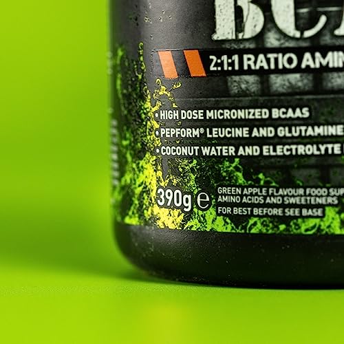 Grenade Defend BCAA Powder, Green Apple, 390 g (7 g BCAA's Per Serving - 30 Servings Grenade uk supplements