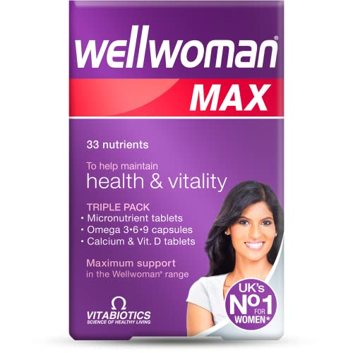 Vitabiotics Wellwoman Max, 84 Capsules Vitabiotics uk supplements
