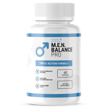 Men Balance Pro – Plant-Based Men’s Formula – Natural Capsules with Vitamins, Minerals & Botanical Extracts – Made in USA, Non-GMO, Vegetarian,GMP-Certified – 60 Capsules , 1 Month Supply Nature’s NutriWave uk supplements