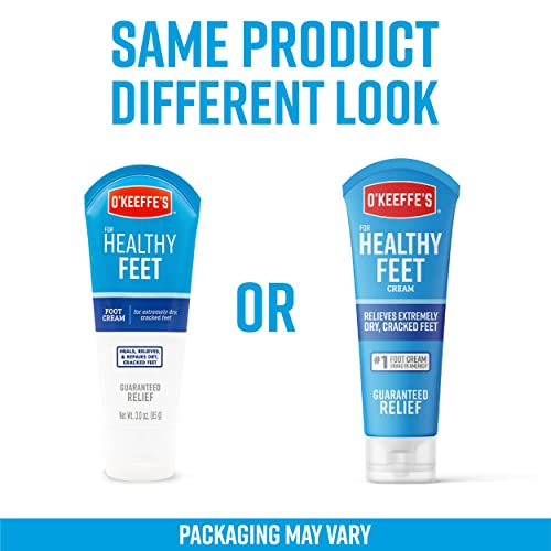 O'Keeffe's for Healthy Feet Foot Cream, Guaranteed Relief for Extremely Dry, Cracked Feet O'Keeffe's uk supplements