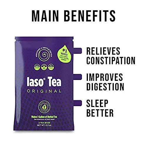 Total Life Changes Solution Kit IASO Natural Herbal Detox Tea Bags & Nutra Total Life Changes uk supplements