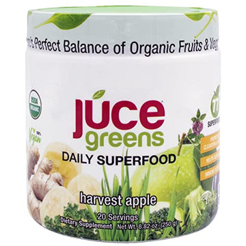Terra Kai Organics JUCE Green Superfood Powder, Organic Fruits and Veggies Supplement Terra Kai Organics uk supplements