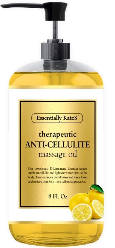 Essentially KateS Anti Cellulite Massage Oil 8 Fl Oz - Helps Break Down Fat Cells in Hip Essentially KateS uk supplements