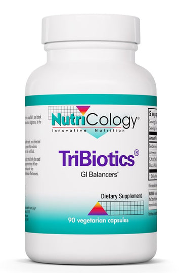 Nutricology TriBiotics - Berberine Artemisinin Botanical Blend - Gastrointestinal Support - Hypoallergenic - 45 Servings - 90 Capsules Allergy Research Group uk supplements