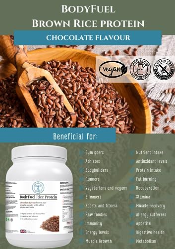 Complementary Supplements | BodyFuel Brown Rice Protein Powder Plus Chicory, Green Tea Complementary Supplements uk supplements
