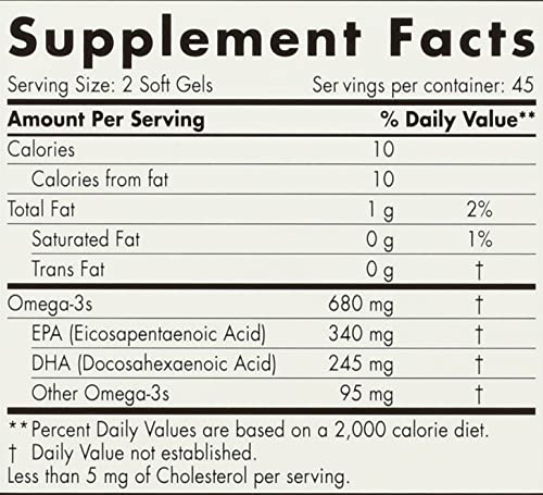 NORDIC NATURALS Junior Ultimate Omega Chewable Softgels, 680 Mg, 90 CT Nordic Naturals uk supplements