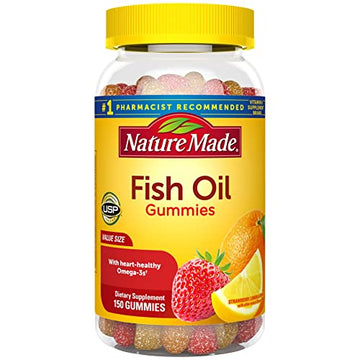 Nature Made Fish Oil Gummies, Omega 3 Fish Oil Supplements, Healthy Heart Support Nature Made uk supplements