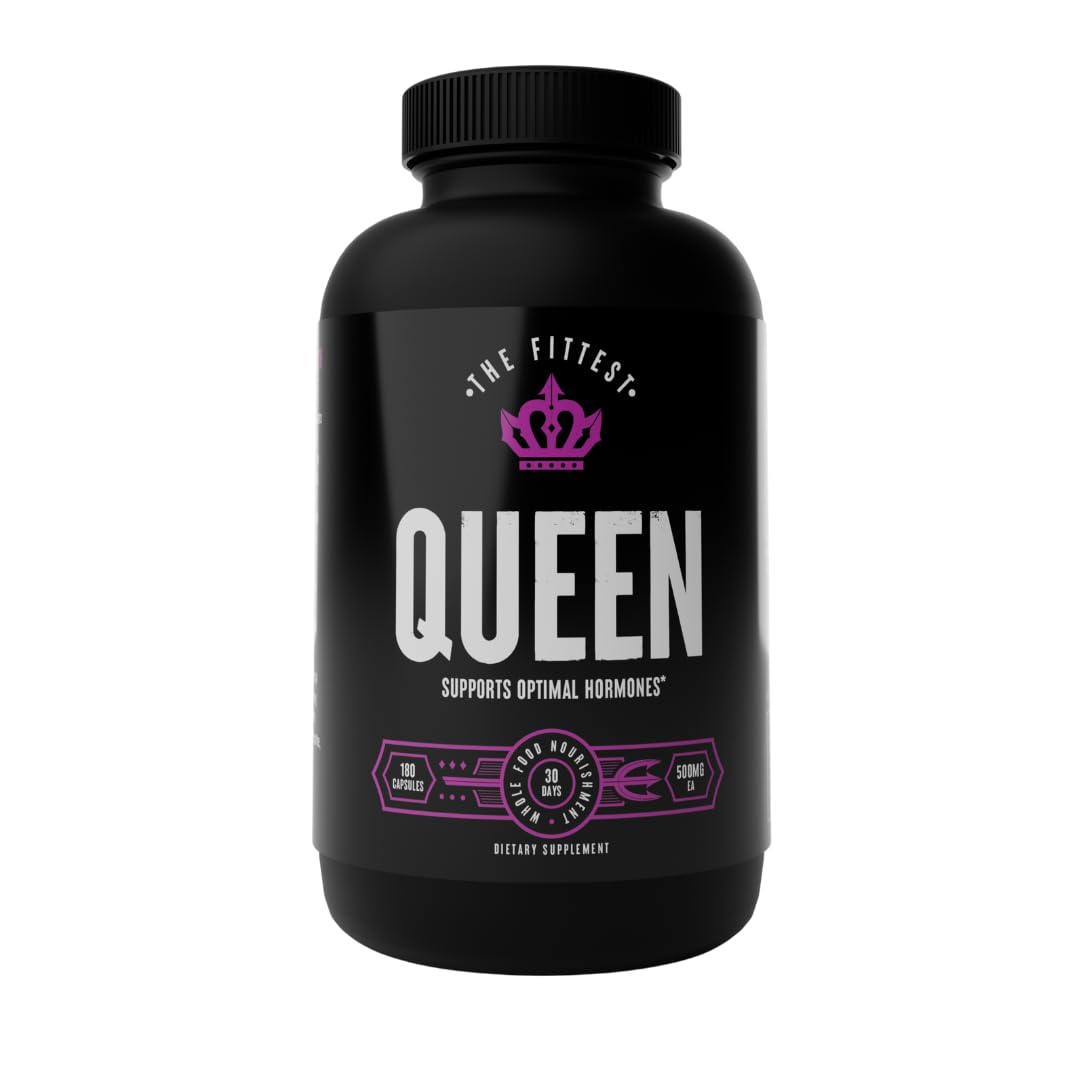The Fittest Queen Organ Supplement, Hormone & Energy Support, 180 Capsules The Fittest Ever uk supplements