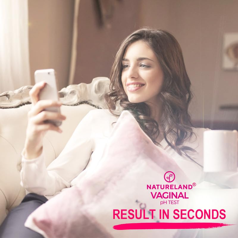 Natureland Vaginal Health pH Test Strips, Feminine pH Test, Value Pack Natureland uk supplements