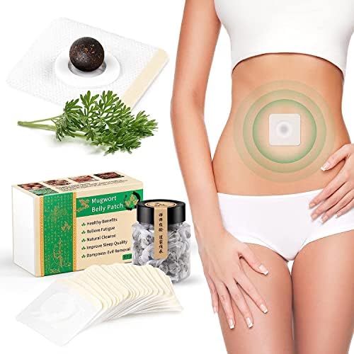 Mugwort Belly Patch for Men and Women with Natural Plant Extracts -60Pcs Body Sculpting SHENFY uk supplements