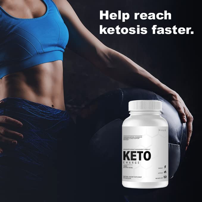 Keto Charge - Keto Charge Advanced Weight Management Formula (3 Pack, 180 Capsules) kivus uk supplements