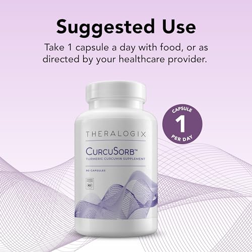 Theralogix CurcuSorb Turmeric Curcumin Supplement - 90-Day Supply - High-Absorption Theralogix uk supplements
