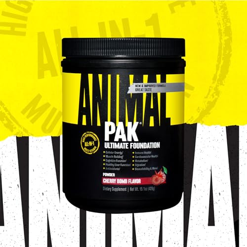 Animal Pak - Vitamin Powder with Zinc, Magnesium, Amino Acids and More - Digestive Animal uk supplements