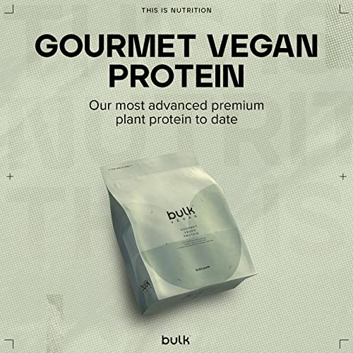 Bulk Gourmet Vegan Protein Powder, Strawberry, 700 g Bulk uk supplements