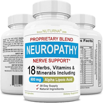 Neuropathy Support Supplement with 600 mg Pure Alpha Lipoic Acid Nuturna uk supplements