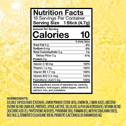VitaCup Super H2O Bloating Relief and Digestive Health Drink Mix Packets, Probiotics VitaCup uk supplements