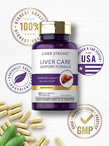 Carlyle Liver Support Supplement | 90 Capsules | Powerful Complex | Liver Care Formula Carlyle uk supplements