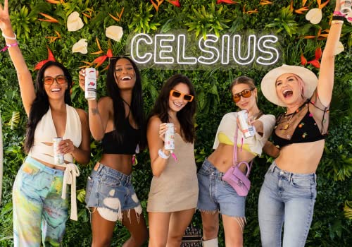 CELSIUS Energy Drink |Functional Essential Energy Drink Peach Vibe, Tropical and Arctic BETRULIGHT uk supplements