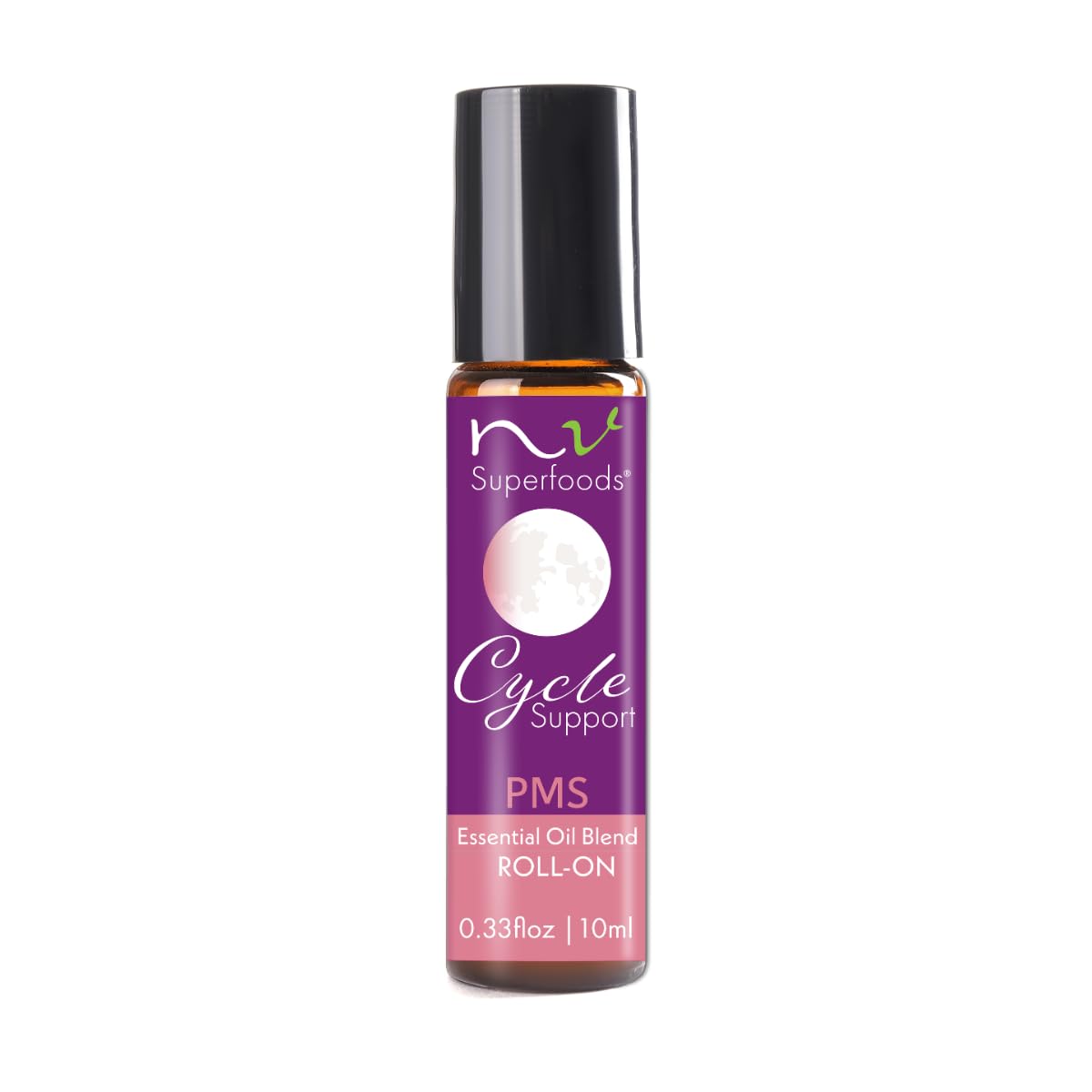 NV Superfoods Cycle Support - Essential Oil Roll-On - 10 ml – 100% Pure Therapeutic Grade NV Superfoods uk supplements