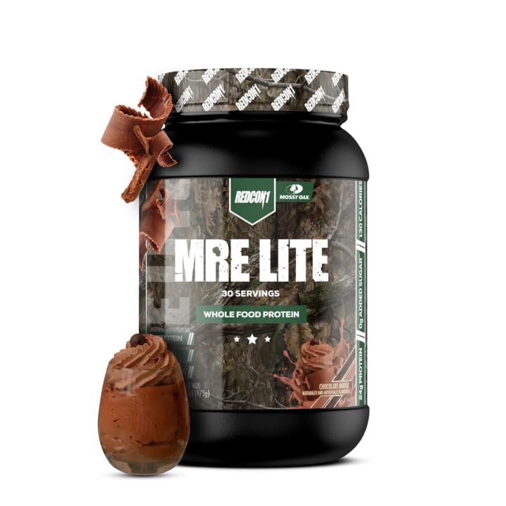 REDCON1 x Mossy Oak MRE Lite Whole Food Protein Powder, Chocolate Moose - Low Carb REDCON1 uk supplements