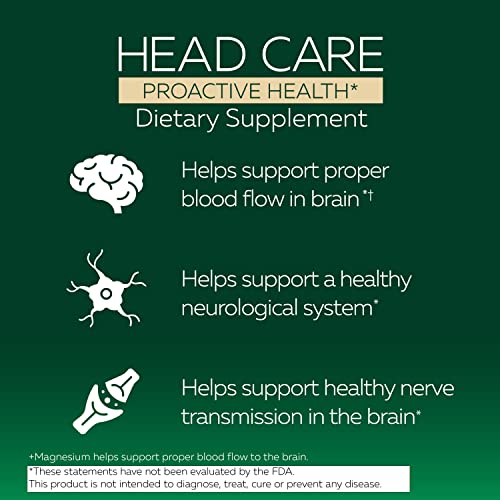 Excedrin Head Care Proactive Health with Magnesium, Riboflavin, Vitamin B6, Folic Acid Excedrin uk supplements