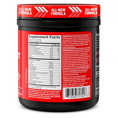 Six Star Pre-Workout Explosion 2.0 Fruit Punch - Pre-Workout Powder, Explosive Energy Six Star uk supplements