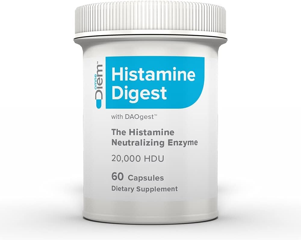 Omne Diem Histamine Digest DAO 20,000 HDU - 60 Caps - Histamine Omne Diem uk supplements