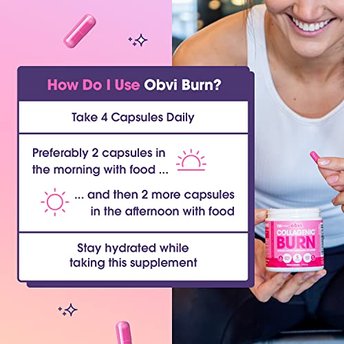 Obvi Collagenic Burn, Collagenic Fat Burner, Thermogenic Fat Burner for Weight Loss Obvi uk supplements