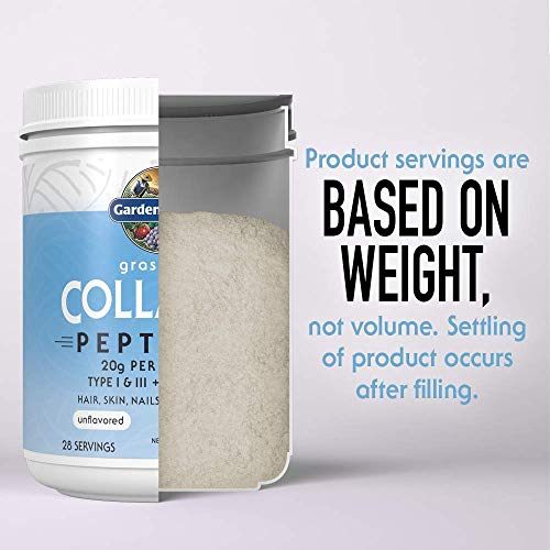 Garden of Life Grass Fed Collagen Peptides Powder – Unflavored Collagen Powder Garden of Life uk supplements